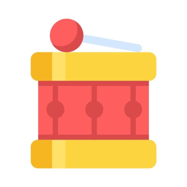 Christmas Drum Icon