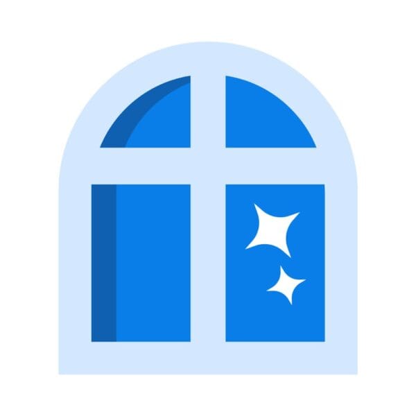 Christmas Sparkling Window Icon