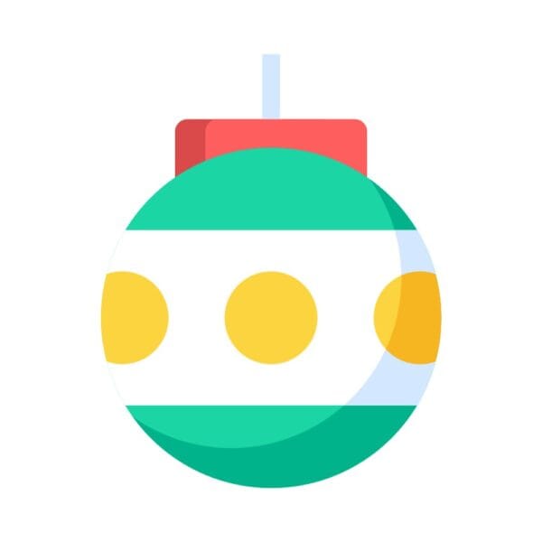 Christmas Decoration Ball Icon