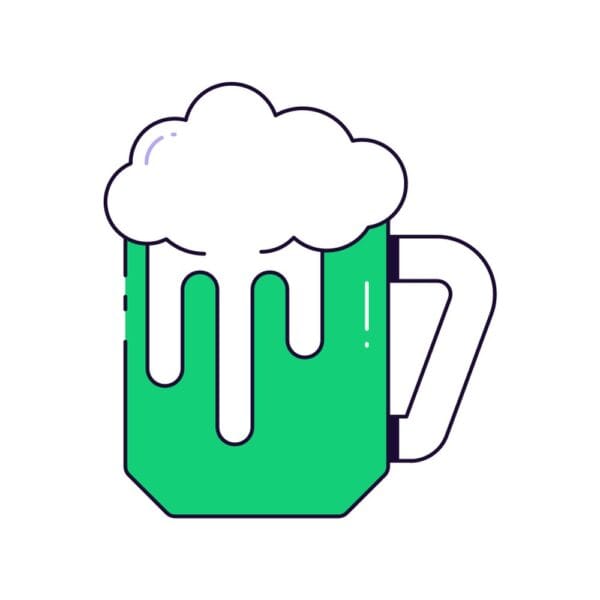 Christmas Beer Jar Icon