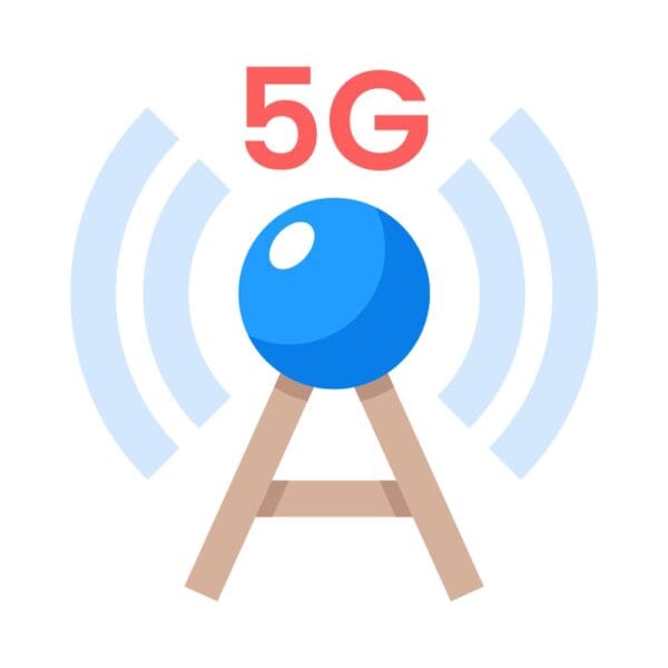 AI-powered 5G technology for enhanced network connectivity and automation.